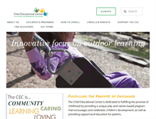 Tablet Screenshot of ceconline.org